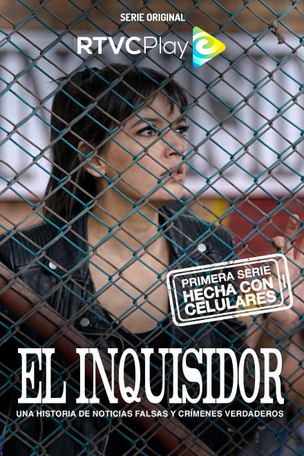 Póster oficial de la serie El Inquisidor, disponible en RTVCPlay