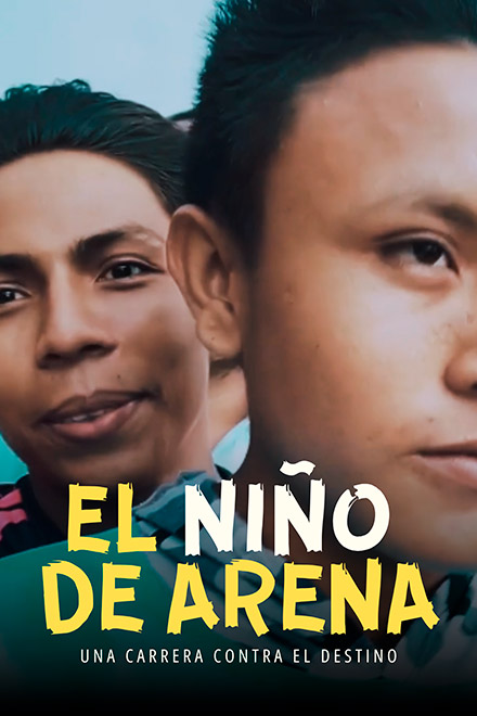 Póster el niño de arena, documentales gratis de Señal Colombia, documentales de etnias indígenas, peliculas gratis online, pelicuas en rtvcplay