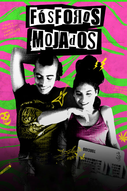 Póster Fósforos Mojados, película colombiana disponible en RTVCPlay