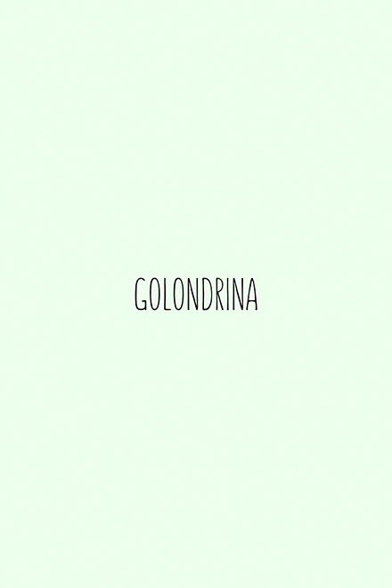 Póster oficial de Golondrina, cortometraje infantil dirigido por Juan Manuel Betancourt, en la plataforma de streaming RTVCPlay