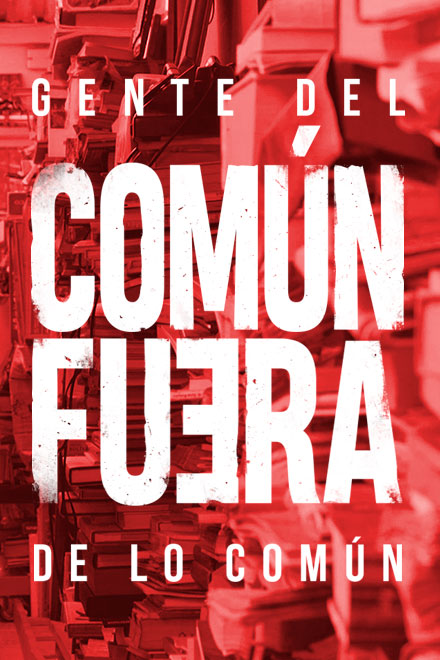 Poster Gente del común, series gratis, series online, series colombianas, series de señal colombia, ayudar a la comunidad, gente del comun, rutinas diarias