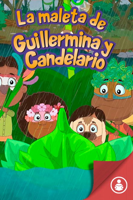 La maleta de Guillermina y Candelario, serie de eduentretenimiento disponible en RTVCPlay