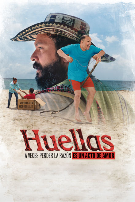 Póster Huellas, película colombiana disponible en RTVCPlay