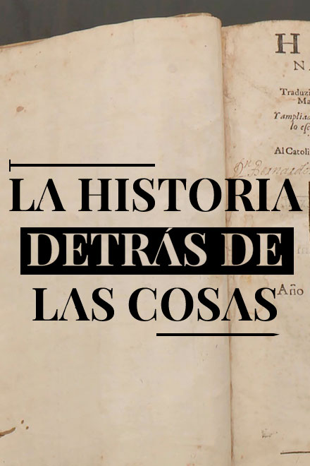 Póster oficial La historia detrás de las cosas, disponible en RTVCPlay