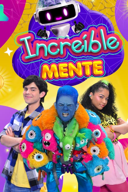 Póster Increíblemente, serie infantil colombiana disponible en RTVCPlay