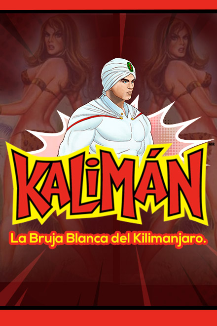 Poster Kalimán, el hombre increíble - La bruja blanca del Kilimanjaro