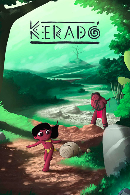 Póster Keradó, cortometraje infantil animado completo, en RTVCPlay