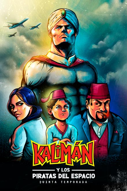 Kalimán, el hombre increíble - Los Piratas del Espacio, radionovela de kaliman, escuchar los piratas del espacio gratis, series de radio nacional, series gratis, podcast gratis