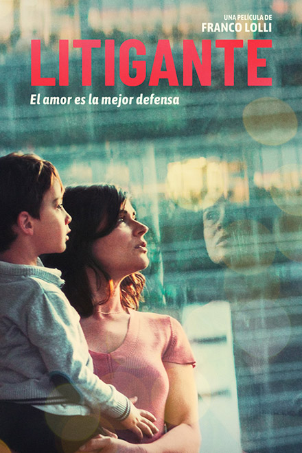 Póster Litigante, película de ficción colombiana disponible en RTVCPlay