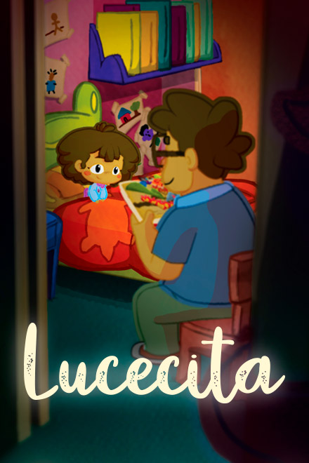 Póster Lucecita, cortometraje infantil animado, en RTVCPlay