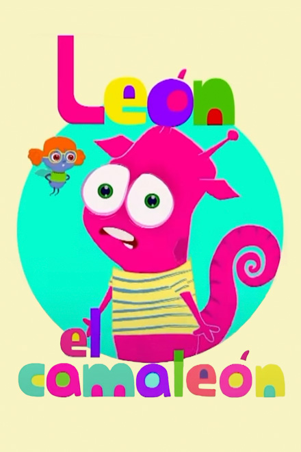 Póster León el camaleón, serie infantil disponible en RTVCPlay