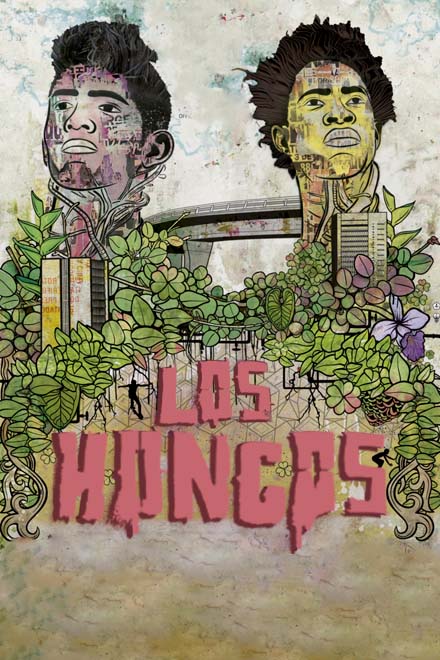 Póster Los hongos, película colombiana disponible ahora en la plataforma de streaming RTVCPlay