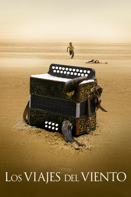 Póster Los viajes del viento, película colombiana completa en RTVCPlay