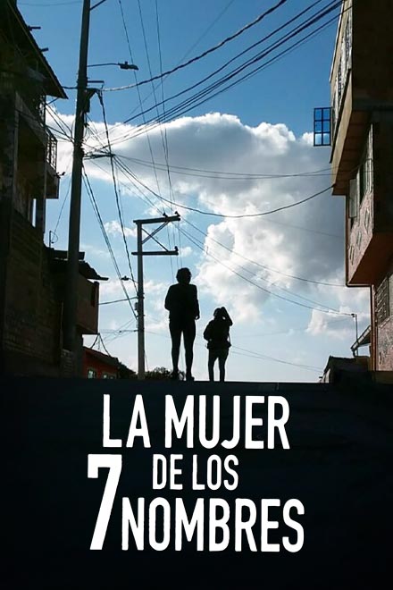 Póster Mujer de los 7 nombres en un barrio popular, 