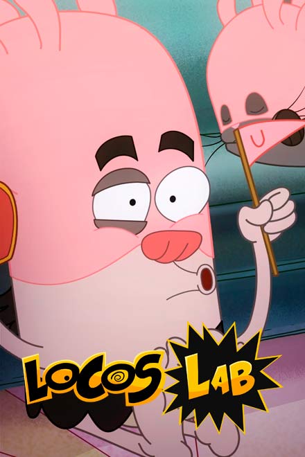 Póster oficial Locos Lab.