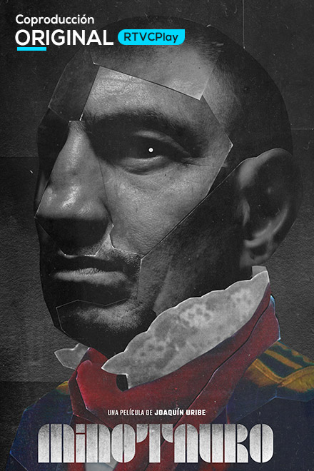 Póster del largometraje documenta Minotauro, disponible en la plataforma de streaming RTVCPlay
