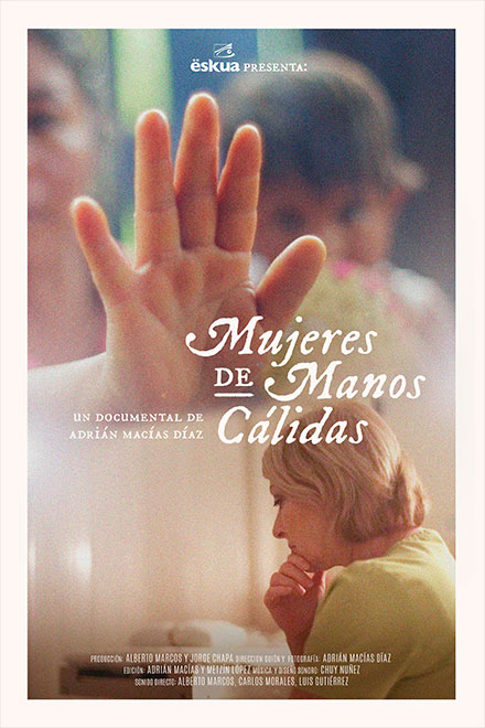 Póster Mujeres de manos cálidas, documental disponible ahora en RTVCPlay