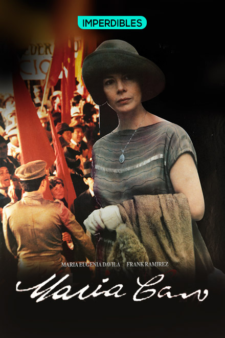 Póster María Cano, película de ficción colombiana disponible en RTVCPlay