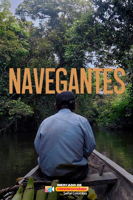 Póster Navegantes, serie colombiana disponible ahora en RTVCPlay