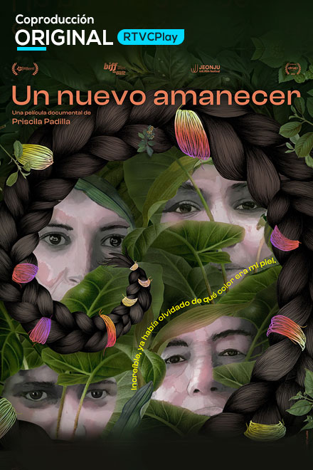 Póster Un nuevo amanecer, documental colombiano disponible en RTVCPlay