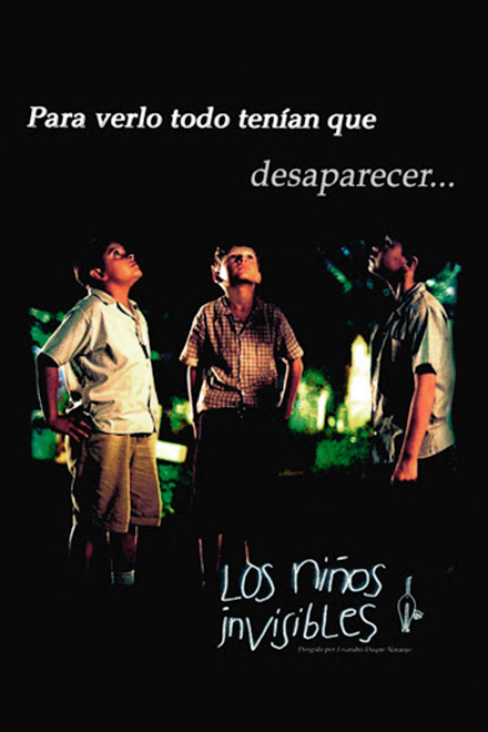 Póster oficial de la película colombiana de 2001: Los niños invisibles
