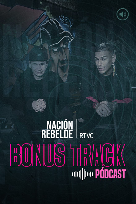 Afiche oficial Nación Rebelde Bonus Track 