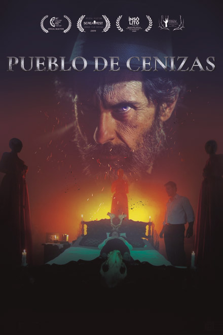 Póster de Pueblo de cenizas, película colombiana completa, en RTVCPlay