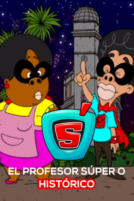 Póster oficial de la serie El Profesor Súper O