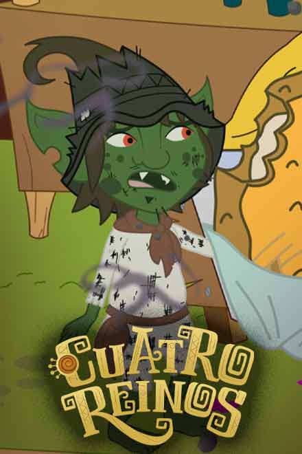 Serie para niños Cuatro Reinos, panagua, amigos, series infantiles, series para niños, series online