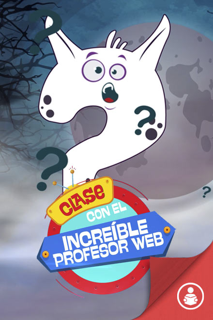 Póster Profesor web, aprendizaje, aprender sobre varios temas, profesor web, ver profesor web gratis, series infantiles, series educativas, series gratis, series online, series de señal colombia, series de rtvcplay