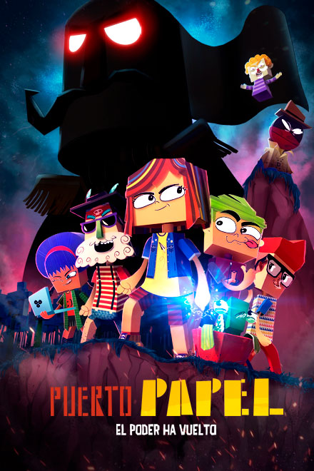 poster de puerto papel, mi señal, series infantiles, puerto papel, series online, señal colombia, infantil, coco magico, coco, amigos, poderes, cambio climatico, emociones, sentimientos, amistad, verano, papel