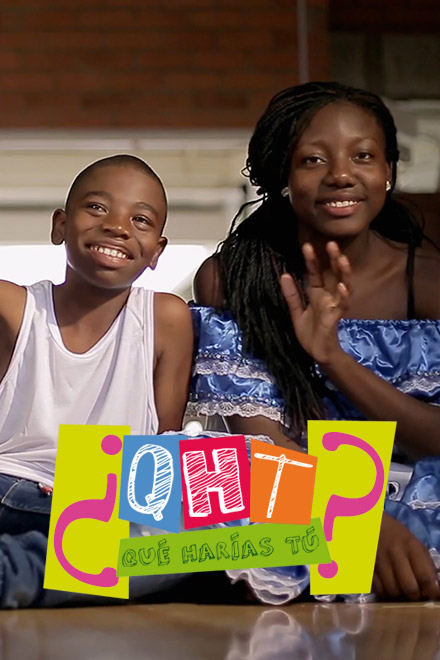 Serie infantil ¿Qué harías tú?, dilema, decisiones, niños tomando deciciones, niños colombianos, series gratis, series online, series de señal colombia, series para niños