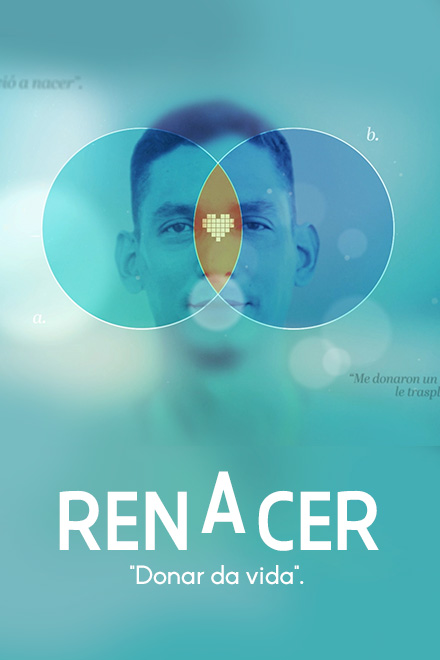 Póster oficial de Renacer, serie de Canal Institucional 