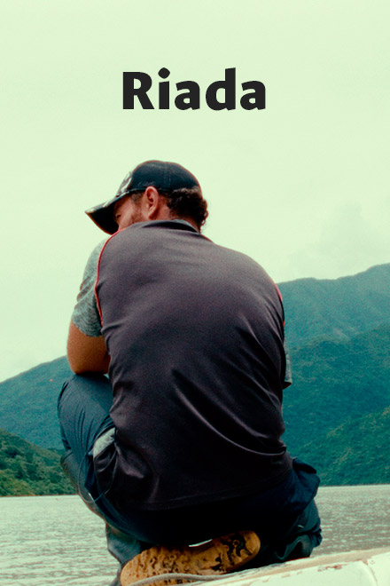Póster Riada, documental sobre Hidroituango disponible en RTVCPlay