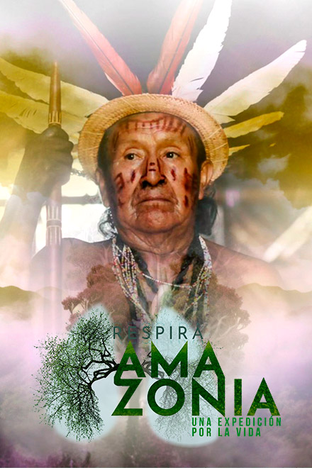 Póster Respira Amazonía, serie interactiva completa, en RTVCPlay