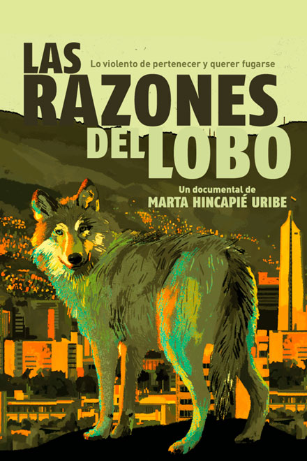Póster Las razones del lobo, documental colombiano completo en RTVCPlay