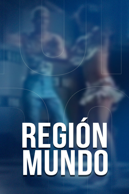 Póster de Región Mundo, serie documental disponible en la plataforma de streaming RTVCPlay