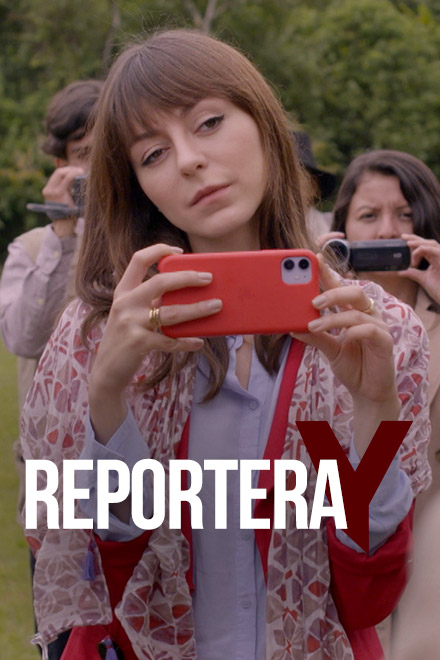 Póster serie Reportera Y, arqueología, series colombianas, series gratis, series online gratis, reportaje, arqueología precolombina, series de señal colombia