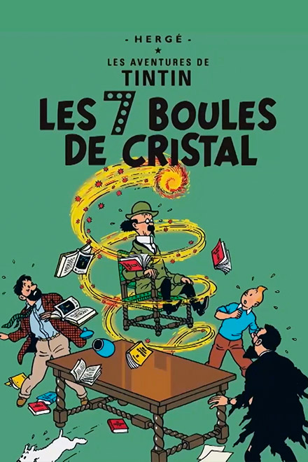 Póster oficial de Tintín y el misterio de la momia Rascar Capac, cortometraje dirigido por Frédéric Cordier, disponible en la plataforma de streaming RTVCPlay