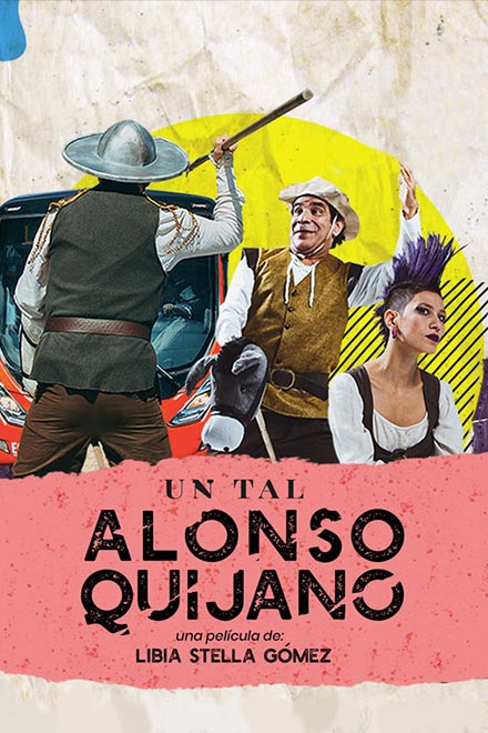 Póster Un tal Alonso Quijano, película colombiana completa en RTVCPlay