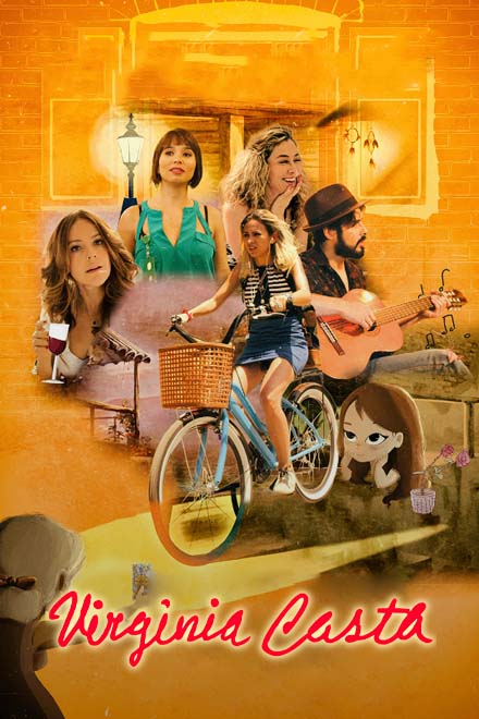 Póster Virginia Casta, película colombiana disponible ahora en RTVCPlay