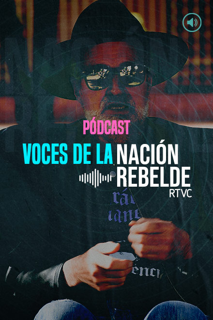 Afiche oficial Voces de la Nación Rebelde