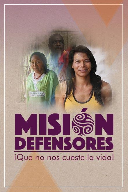 Póster Misión Defensores