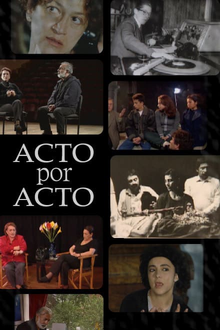 Póster oficial de Acto por acto de Señal Memoria