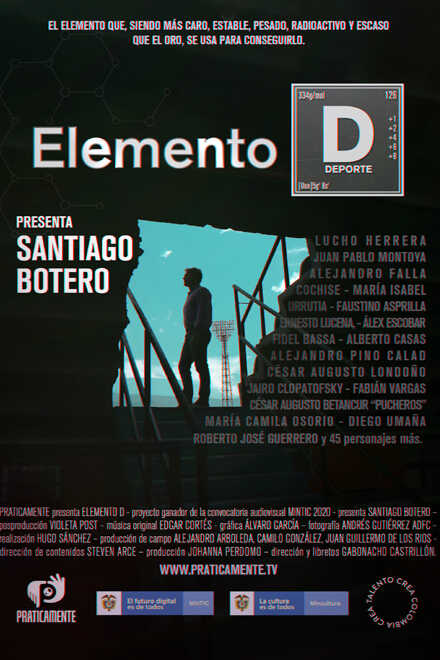Mira la serie documental Elemento D por la plataforma de streaming de todos los colombianos: RTVCPlay.