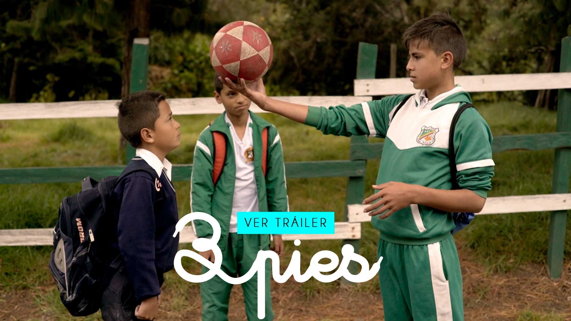 Maykol Santiago Capacho Perales y Luis Enrique Yañez protagonizan el cortometraje colombiano 3pies