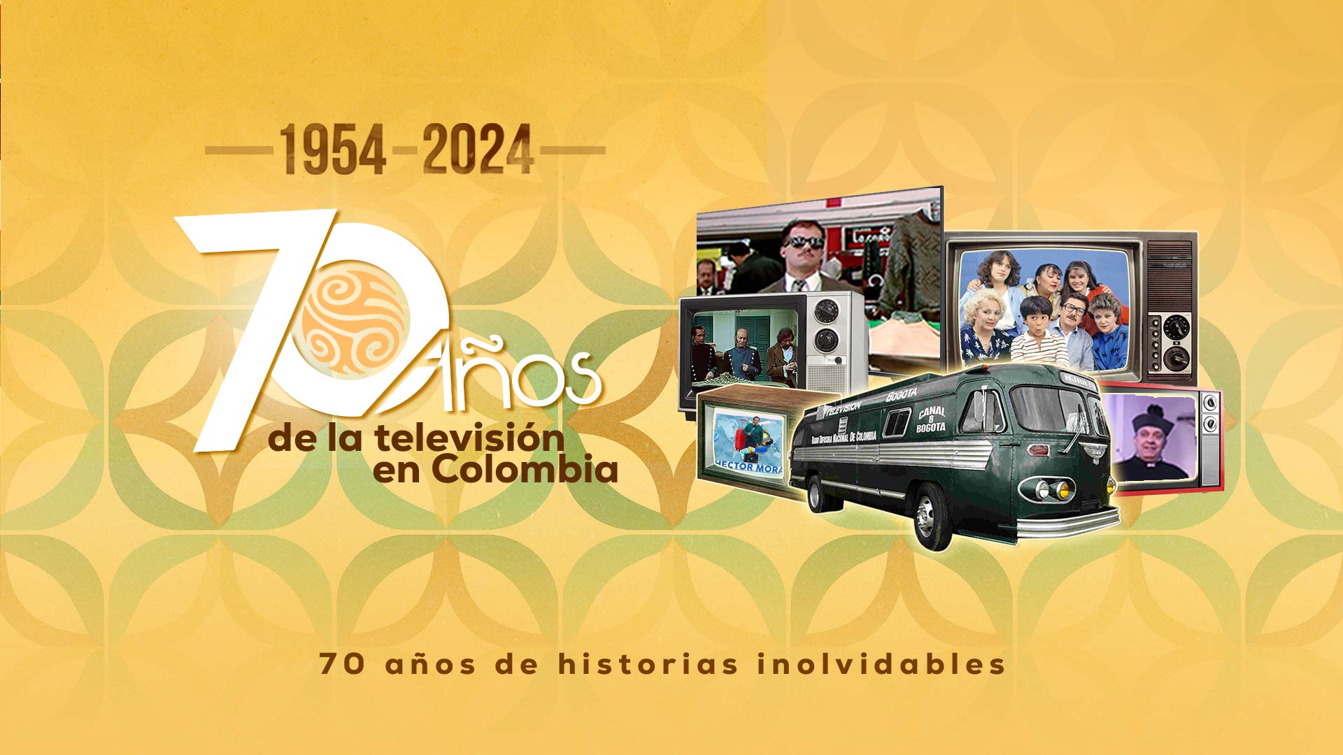 Especial de los 70 años de la televisión en Colombia, disponible en la plataforma de streaming RTVCPlay