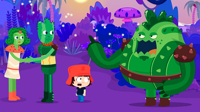 Caricaturas zombies con Siesta Z