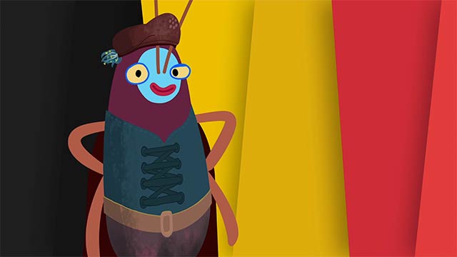 Mirta y marta, concurso, cucaracha dorada, Ranas de charco al gratín, series infantiles, series online, series gratis, series de señal colombia, series de cocina infantil