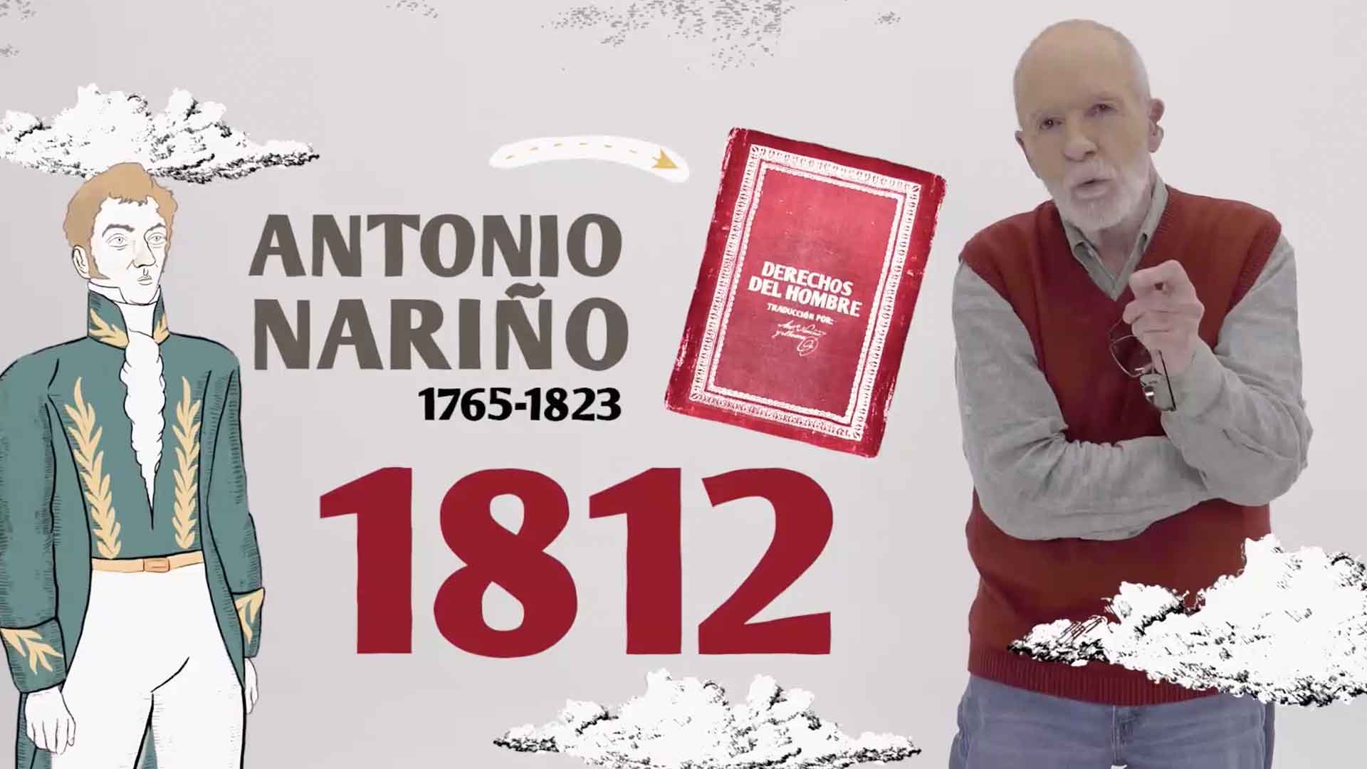 El abuelo Kepa explica sobre el proceso previo a la conformación de la Gran Colombia en 1819